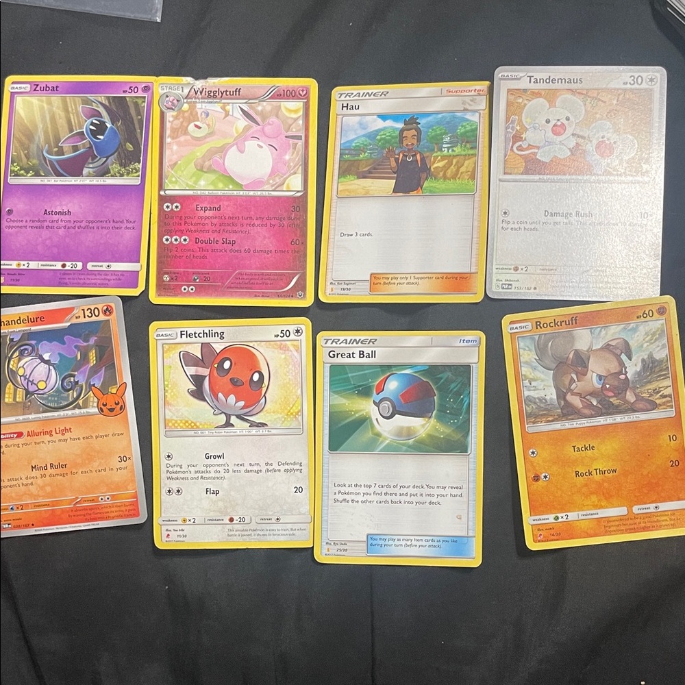 Trading Card Game Set